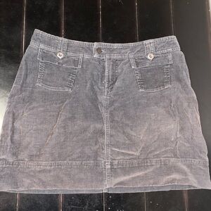 Patagonia Gray Corduroy Women's Skirt